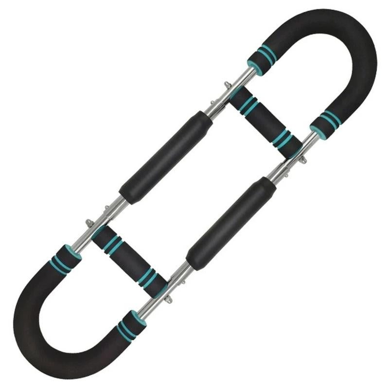 Arm Trainer, 60-110Lb Adjustable Chest Workout Equipment, Arm Trainer, Arm Strength Trainer, Portable Power Twister Bar,Portable Spring Resistance for Home Workout Equipment