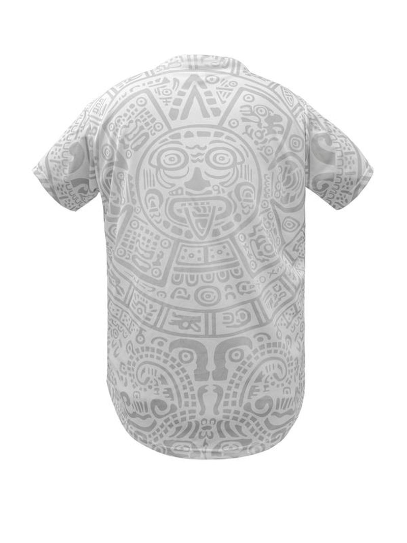 Men'S Baseball Jersey, Short Sleeve Mexico Embroidered Shirt for Sports
