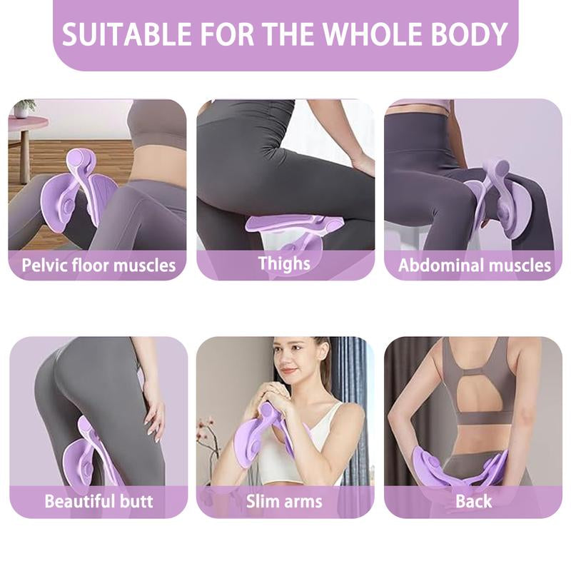 Thigh Exerciser for Women, Enhanced Resistance Hip and Pelvis Trainer, Inner Thigh Exercise Equipment Kegel Exercise Products for Women Home Gym