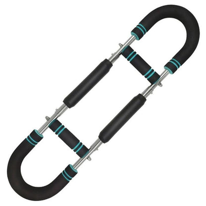 Arm Trainer, 60-110Lb Adjustable Chest Workout Equipment, Arm Trainer, Arm Strength Trainer, Portable Power Twister Bar,Portable Spring Resistance for Home Workout Equipment