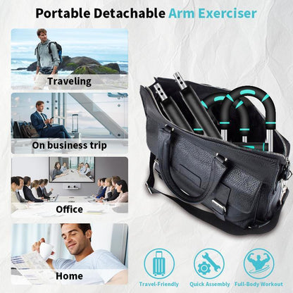 OVER SELF ARM Twister Exerciser Adjustable Chest Workout Equipment Arm Trainer for Men Detachable Power Twister Gym Equipment for Home for Enhancing Upper Body Muscle