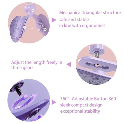 Thigh Exerciser for Women, Enhanced Resistance Hip and Pelvis Trainer, Inner Thigh Exercise Equipment Kegel Exercise Products for Women Home Gym