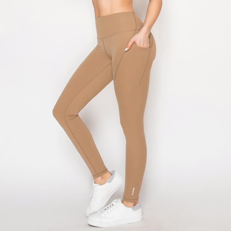 SHAFITS Workout Yoga Pants with Pockets, Features Remarkable Tummy Control, Ideal for Workouts and Fitness Activities
